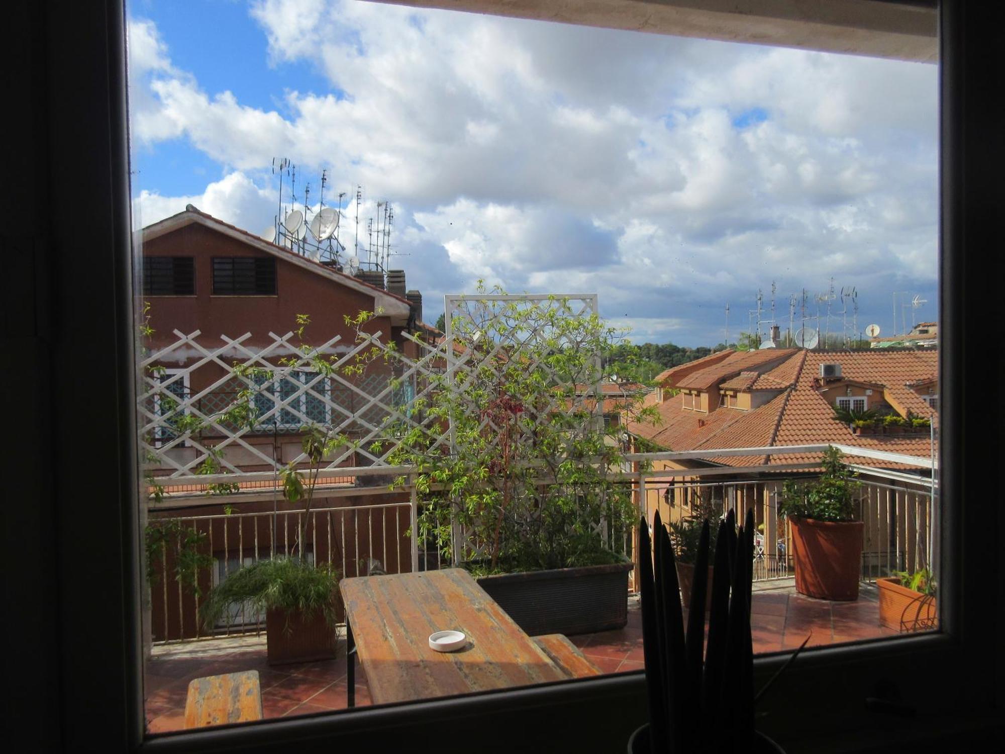 Rooftop Appia Antica,Silenzioso Riservato Two Bedrooms Two Bathrooms Рим Екстер'єр фото